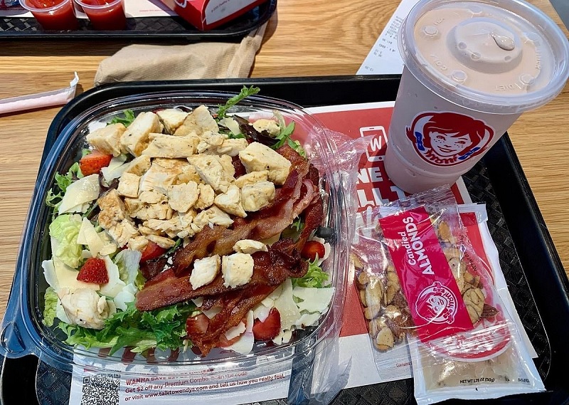 Are Wendy's Salads Available for Delivery