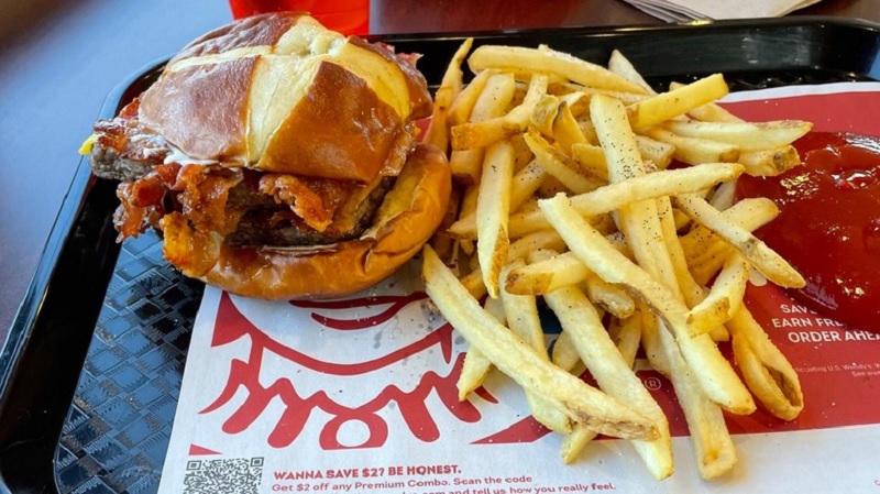 Wendy's Baconator Combo