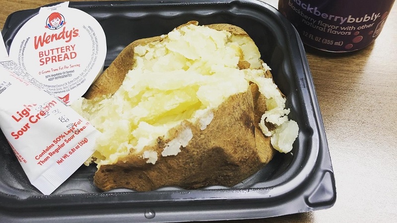 Wendy's Baked Potato Items